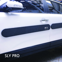 SLY PRO 대형 자석식 문콕방지 도어가드 반차분2개 문콕가드, 블랙, 2개