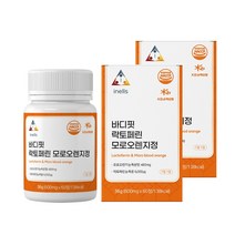 락토페린 모로오렌지 정 모로실 식약청인정 캡슐 알약형 2통