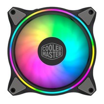 수냉식쿨러 쿨러 마스터 MF140 HALO ARGB 14cm RGB 5V/3 핀 컴퓨터 케이스 조용한 PWM 팬 PC CPU 쿨러 수냉 140mm 대체, 01 MF140 HALO ARGB, A-RGB