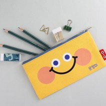 아트박스/디자인아지트 [주문제작]네임 펜슬케이스컬러팝, 레드, 일어.한자21