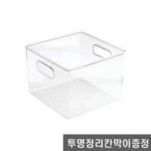 체인컴퍼니 ort 정리함 투명 책바구니 장난감 리빙박스 중형, 투명정리함 중형 1개