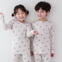 삐삐롱 심플우디 발열 에어로웜 9부 상하세트