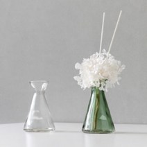 블루밍앤미 clean 심플 유리병(소), 그린