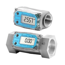 flowmeter 플로우메타 액체 유량계 물 등유 메탄올, 터빈 유량계 양단 1.2인치 조인트