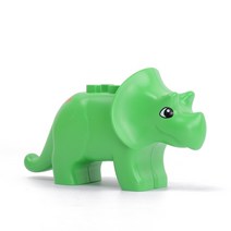 요고요 듀플로 호환 동물 사람 공룡 피규어, B.공룡-04. 트리케라톱스