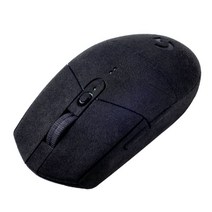 마우스패치 스티커 G304 는 Logitech g102gpro 플립 모피 느낌 g302 미끄럼 방지 땀 흡수 보호 필름, g304 올인클루시브 - 엘레강트 블랙