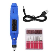 핸드그라인더날 9인치그라인더 탁상그라인더 속도조절그라인더 무선 그라인더USB 미니 전기 그라인딩 가변 속도 로타리 도구 키트 밀링 및 연마 도구 용 드릴 비트 조각 펜 82, 파란색