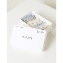 헤지스레이디스 (HSSS2D201) 퍼피자수 면혼방 발목양말3종세트