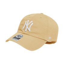 47 BRAND 뉴욕양키즈 클린업 볼캡 라이트탄, FREE, 47C_03_라이트탄