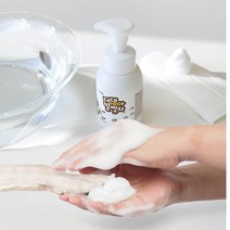 강아지 산책후 발닦이 거품 세정 발비누 외출후 강아지샴퓨 강아지발세정제, 1개