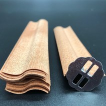 캔들심지 양초 나무 세트 10 조각 불꽃 모양의 자연 나무 Wicks Cnadle 윅 왁 스 코어 DIY 촛불 만들기 용, 07 50mm x 60mm