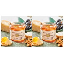 Fortnum Mason 포트넘 앤 메이슨 허니 앤 소테른 세이버 꿀 병 Honey Sauternes Savour 150g 2개, 1세트