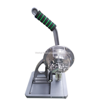 MORE현수막아일렛 펀치 하도메기계 반자동 간편타공, 2020 반자동 버튼 머신 × 1개