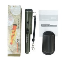 금속 검출기 금속탐지 휴대용 금 감지기 탐지기 pinpointer 전문 핸드 헬드 핀 포인터 지팡이 고감도 경량 검색 보물 사냥꾼, 그린 GP