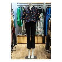 [베네통] [W몰 ] 시그니처 컬러 패턴 블라우스 BABLA1141