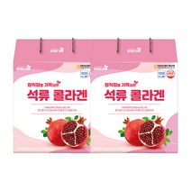 정직한 하루 진짜 석류를 가득 넣은 석류 콜라겐 젤리스틱, 2개, 1.2kg