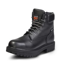 팀버랜드 Timberland PRO 남성용 다이렉트 어태치먼트 15.2cm(6인치) 스틸 안전 토 방수 단열 산업용 작업 부츠 옐로우 10 426802