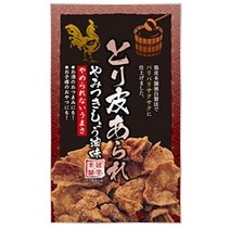 일본 센베이 야미 츠키 간장 기름 40g × 5 봉지 안주 닭껍질 튀김 간식