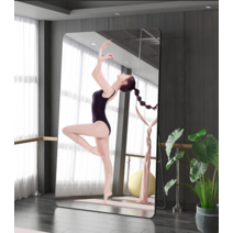 전신 대형거울 댄스 스튜디오 피트니스 연습실, 40 150 우아한 흰색