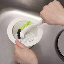 일본 싱크대 배수구 청소솔(L자형 디자인)