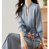 드레스허그 빌린느 허리라인 쉬폰 원피스 2color