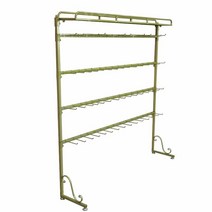 화장품 타공 철제 가판대 선반 진열대 판매대, 후크 30개 포함