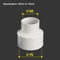 싸이클론집진기 소형 중형 대형 목공 도장 현장 부품 세트 집진기 사이클론 용 진공 부착, 50-75mm