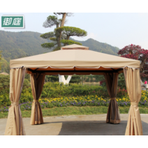 야외 파고라 가제보 원두막 캐노피 오두막 천막 지붕 커튼, 13 커튼(3X6M)