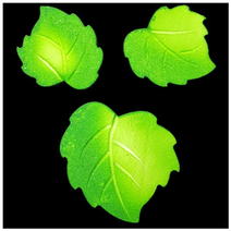 학교/유치원/교실/게시판 환경꾸미기 스치로폼 스티로폼 폼아트 나뭇잎모양판 3개입