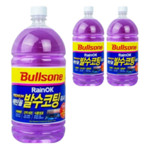[불스원] 레인OK 프리미엄 에탄올 발수코팅 워셔액 1.8L 3개