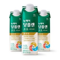 웰라이프 영양보충 뉴케어 당플랜 프로 호두맛 (24팩) 고단백 간식 노인식 영양균형식 체중조절, 18set