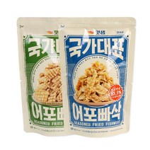 국가대표 어포빠삭 80g 6봉 (오리지널/청양고추맛), 1개, 오리지널맛X3봉+청양고추맛X3봉