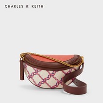 CHARLES & KEITH CK2-80781465 Ling Checkered Pineapple Waist Bag for Women