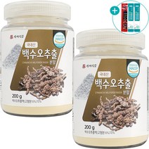 백수오 추출 분말 국내산 HACCP 인증 가루 분말 200g, 2개
