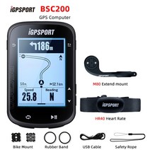 자전거속도계 Igpsports-BSC200 자전거 GPS 컴퓨터 사이클링 네비게이션 MTB 도로 무선 속도계 주행 거리, 06 BSC200 Group F, 06 BSC200 Group F