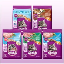 위스카스팩 고양이 사료 1.1kg (오션피쉬 / 헤어볼치킨앤튜나 / 닭고기 / 참치 / 구운고등어 / 주니어오션피쉬) 6가지맛