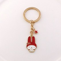 산리오 인형 피규어 굿즈 가챠 키 체인 키티 쿠로미 마이멜로디 배낭 선물 아이, Product-C