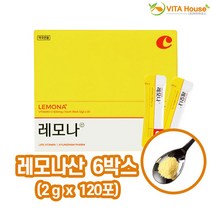 비타하우스 경남제약 레모나산 120포 (20포 x 6개) 주근깨 완화 기미 피로회복 휴식 활력