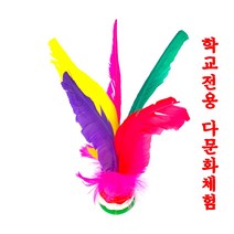 중국제기 민속제기 제기차기 학교전용 (깃털 5개 더 안정하기) 다문화체험 26CM