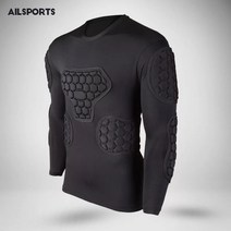 축구 골키퍼보호대 이너웨어 모음 스폰지 팔꿈치 골키퍼 스포츠 테클팬츠, L, 2.상의