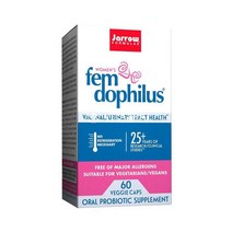Jarrow Formulas 자로우포뮬러스 여성유산균 펨도피러스 10억 60정 상온보관가능