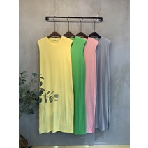씨샵인더룸 / 와뜨 옆트임 어깨패드 민소매 원피스 4color