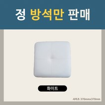 [퍼스트 퍼니처] 방석의자 홈바의자 수납의자 의자, 정 방석만 판매 [화이트]