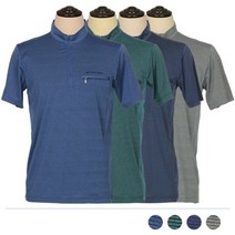 마운틴 클라이밍 반팔 티셔츠 리즈코 남자옷도 맨도 맨즈도 골프티 등산복 남자 여름 W39A6EC, 블루_95