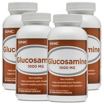 GNC 미국 지앤씨 4병 Glucosamine 1000 MG 90 Vegetarian Caplets 글루코사민 1000MG 90정