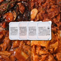 마시땅 덮밥 4종 세트 한돈 제육 김치 안동식찜닭 닭갈비 각 1봉 총 4봉
