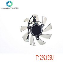 T129215SU FD9015U12S 85mm 4Pin GTX970 GTX760 GPU 쿨러 팬 그래픽 카드 ASUS GeForce GTX 760 670 970 DC 미니 냉각, Enhanced Edition