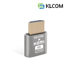 케이엘컴 HDMI 더미플러그 원격 가상 모니터 4K 무