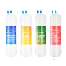 동양매직 WPU-6001F 바이칼 정수기필터 호환 전체세트 4단 [SET], 없음