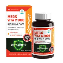 네추럴라이즈 메가 비타씨 3000 60정 1917mg x 60정, 5개